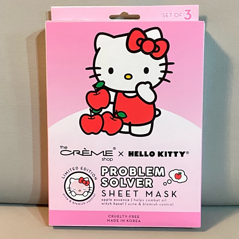 Hello Kitty Problem Solver Sheet Masks